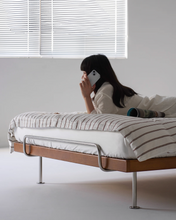 Load image into Gallery viewer, Hera Steel Legs Bed
