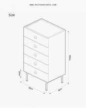 Load image into Gallery viewer, Danish Drawers
