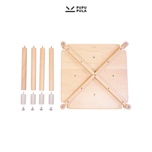 Load image into Gallery viewer, Snowy Paws Adjustable Play Table &amp; Chair
