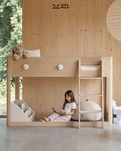 Load image into Gallery viewer, Big Eyes Reversible Low Loft Bed
