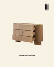 Load image into Gallery viewer, Curvy Oak Sideboard
