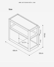 Load image into Gallery viewer, Richard Side Cart

