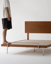 Load image into Gallery viewer, Hera Steel Legs Bed

