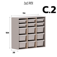 Load image into Gallery viewer, Cube Montessori Max Cabinet
