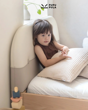 Load image into Gallery viewer, No.1 Montessori With Colourblock Padded Headboard
