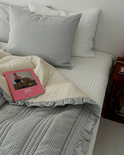Load image into Gallery viewer, Miniheeee Ruffled Bedspread  100% Cotton
