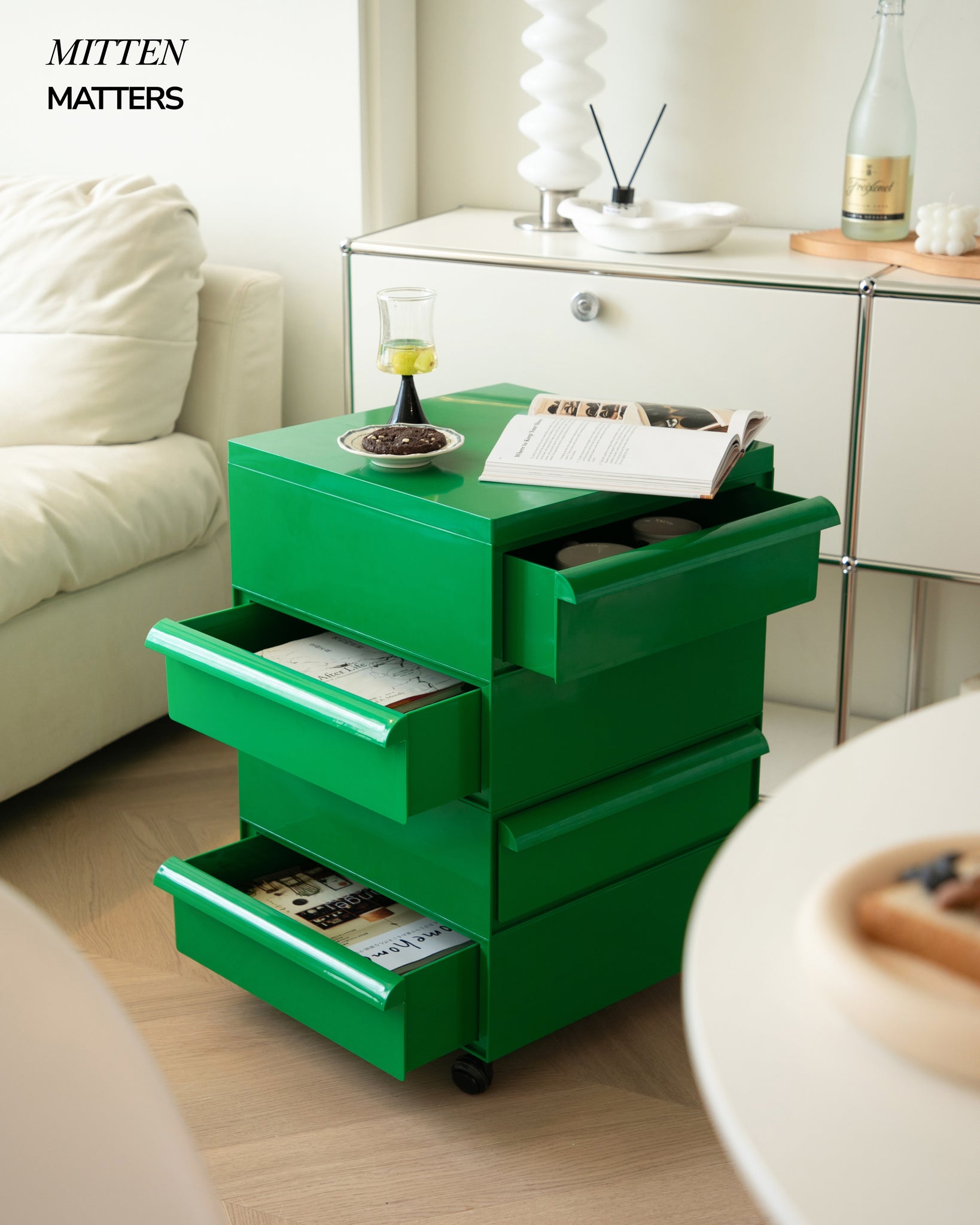 1 Drawer Stack Stacking Drawers Cabinet – Mitten Studio