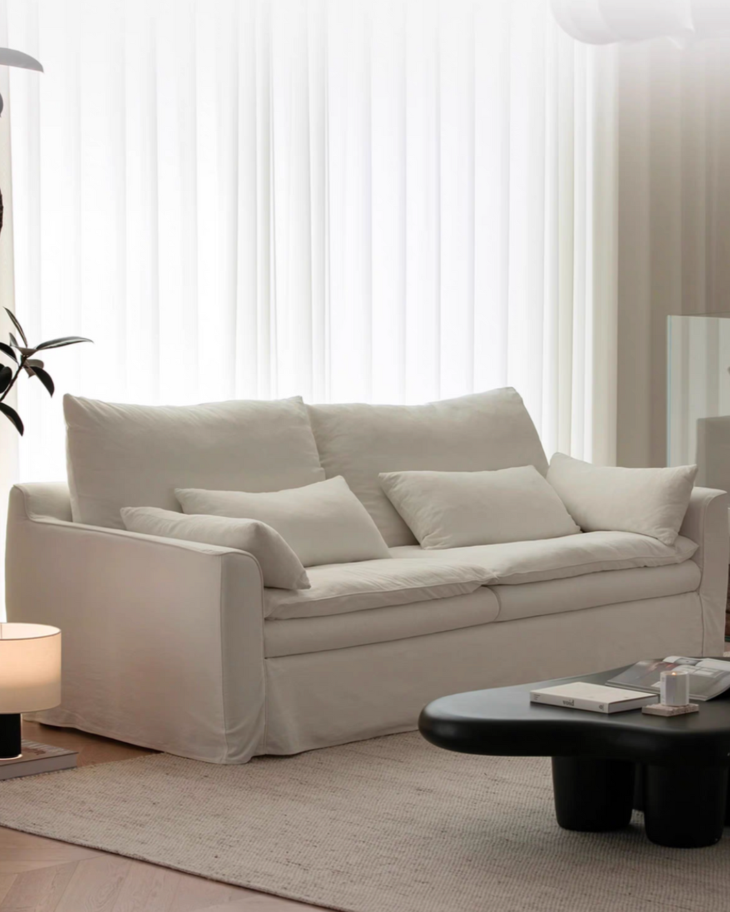 The Linen sofa