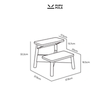 Load image into Gallery viewer, Little X Step Stool
