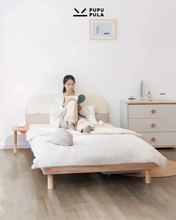 Load image into Gallery viewer, No.1 Montessori With Colourblock Padded Headboard
