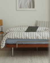 Load image into Gallery viewer, Hera Steel Legs Bed
