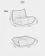 Load image into Gallery viewer, Caterpillar Sofa (One-Seat)
