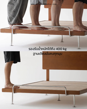 Load image into Gallery viewer, Hera Steel Legs with Headboard Bed
