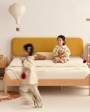 Load image into Gallery viewer, Four Clover Soft Headboard Bed
