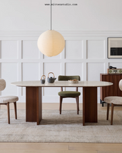 Load image into Gallery viewer, Arden Oval Dinning table
