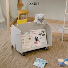 Load image into Gallery viewer, Little Pants Mobile Bookshelf
