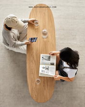Load image into Gallery viewer, Tomasa Oval Sofa Table
