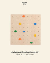 Load image into Gallery viewer, Rainbow Climbing Set and Gym Accessories
