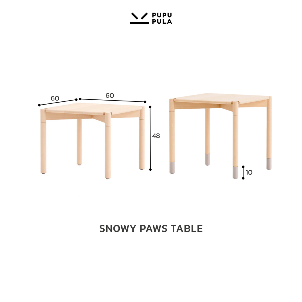 Snowy Paws Adjustable Play Table & Chair