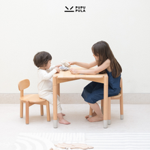 Load image into Gallery viewer, Snowy Paws Adjustable Play Table &amp; Chair

