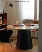 Load image into Gallery viewer, Soma Travertine Dining Table
