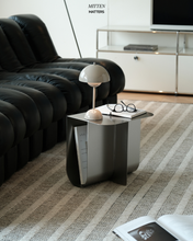 Load image into Gallery viewer, Stainless Magazine Sofa Table
