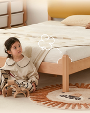 Load image into Gallery viewer, Four Clover Soft Headboard Bed
