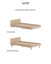 Load image into Gallery viewer, No.1 Montessori With Wooden Headboard
