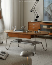 Load image into Gallery viewer, J Steel sofa table
