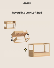 Load image into Gallery viewer, Big Eyes Reversible Low Loft Bed
