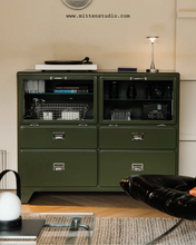 Load image into Gallery viewer, Moma Low Cabinet (Metal)
