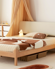 Load image into Gallery viewer, Four Clover Soft Headboard Bed
