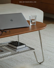 Load image into Gallery viewer, J Steel sofa table
