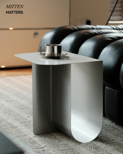 Load image into Gallery viewer, Stainless Magazine Sofa Table
