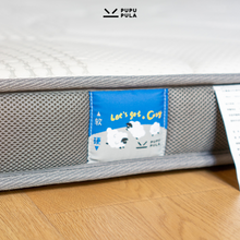 Load image into Gallery viewer, Memory Foam &amp; Natural Jute Dual Firmness Foldable Mattress
