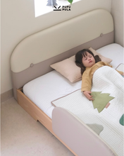 Load image into Gallery viewer, No.1 Montessori With Colourblock Padded Headboard
