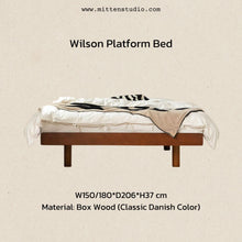 Load image into Gallery viewer, Wilson Platform Bed
