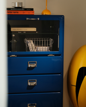 Load image into Gallery viewer, Moma Mini Cabinet With Glass Storage (Metal)
