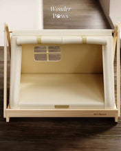 Load image into Gallery viewer, Wooden Tent Pet Sofa
