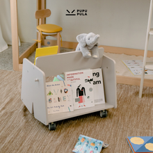 Load image into Gallery viewer, Little Pants Mobile Bookshelf
