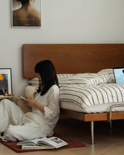 Load image into Gallery viewer, Hera Steel Legs Bed
