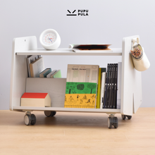 Load image into Gallery viewer, Little Pants Mobile Bookshelf
