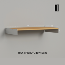 Load image into Gallery viewer, Mitten Alu Birch wood Wall Rack

