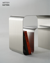 Load image into Gallery viewer, Freeform Stainless Side Sofa Table

