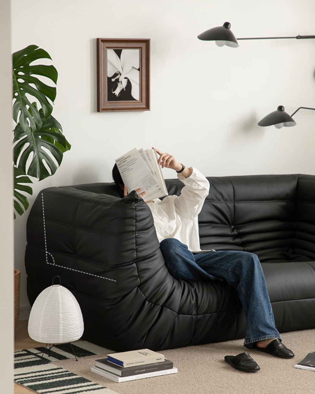 High Side Caterpillar Sofa