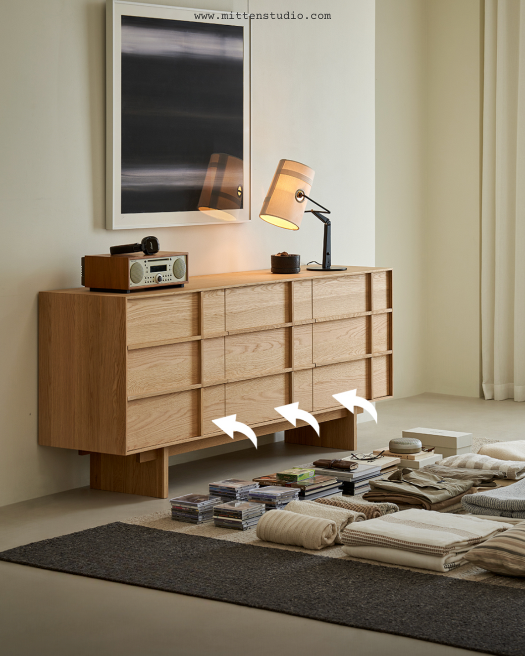 Jena Drawers Sideboard