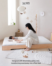 Load image into Gallery viewer, No.1 Montessori With Wooden Headboard
