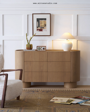 Load image into Gallery viewer, Curvy Oak Sideboard

