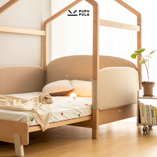Load image into Gallery viewer, Wild Tent House Convertible Montessori Floor Bed
