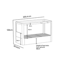 Load image into Gallery viewer, Big Eyes Reversible Low Loft Bed
